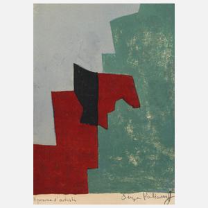 Serge Poliakoff, Abstraktion