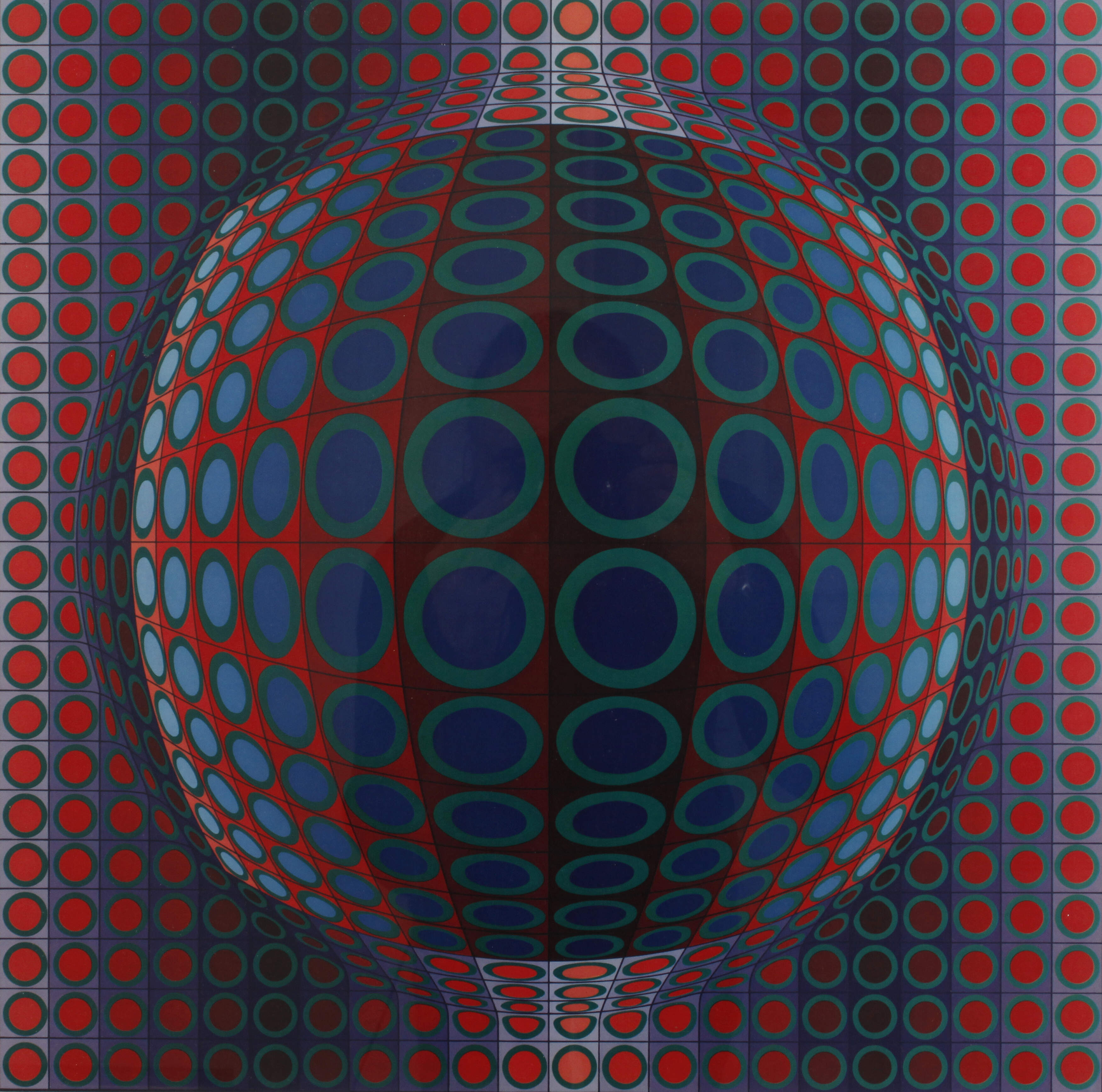 Victor Vasarely, Geometrische Komposition