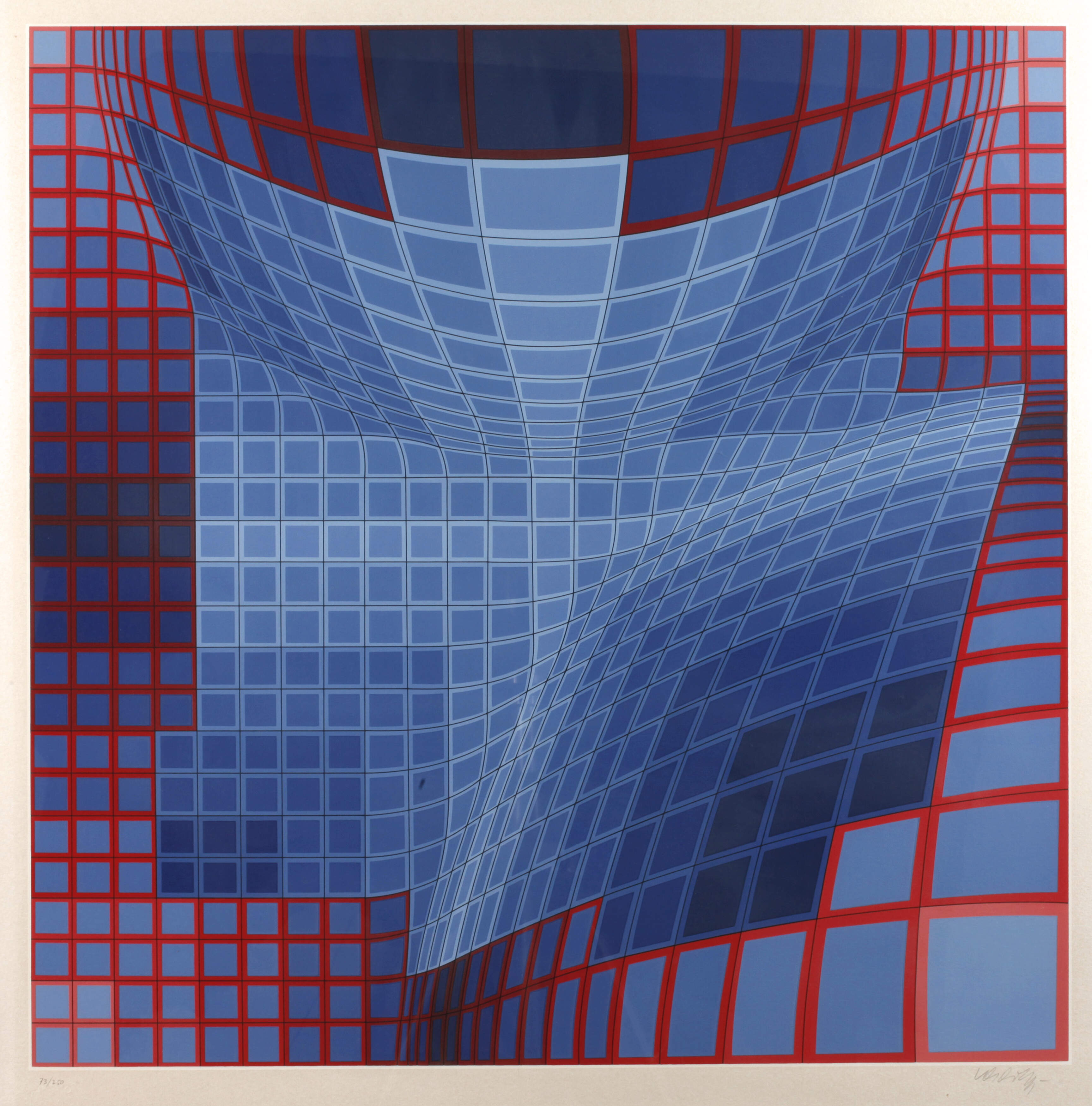 Victor Vasarely, Geometrische Komposition