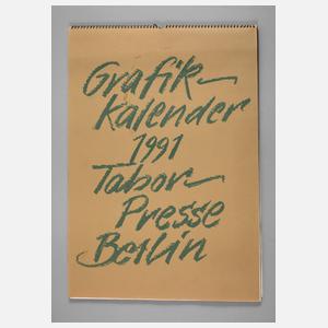 Graphikkalender der Taborpresse Berlin