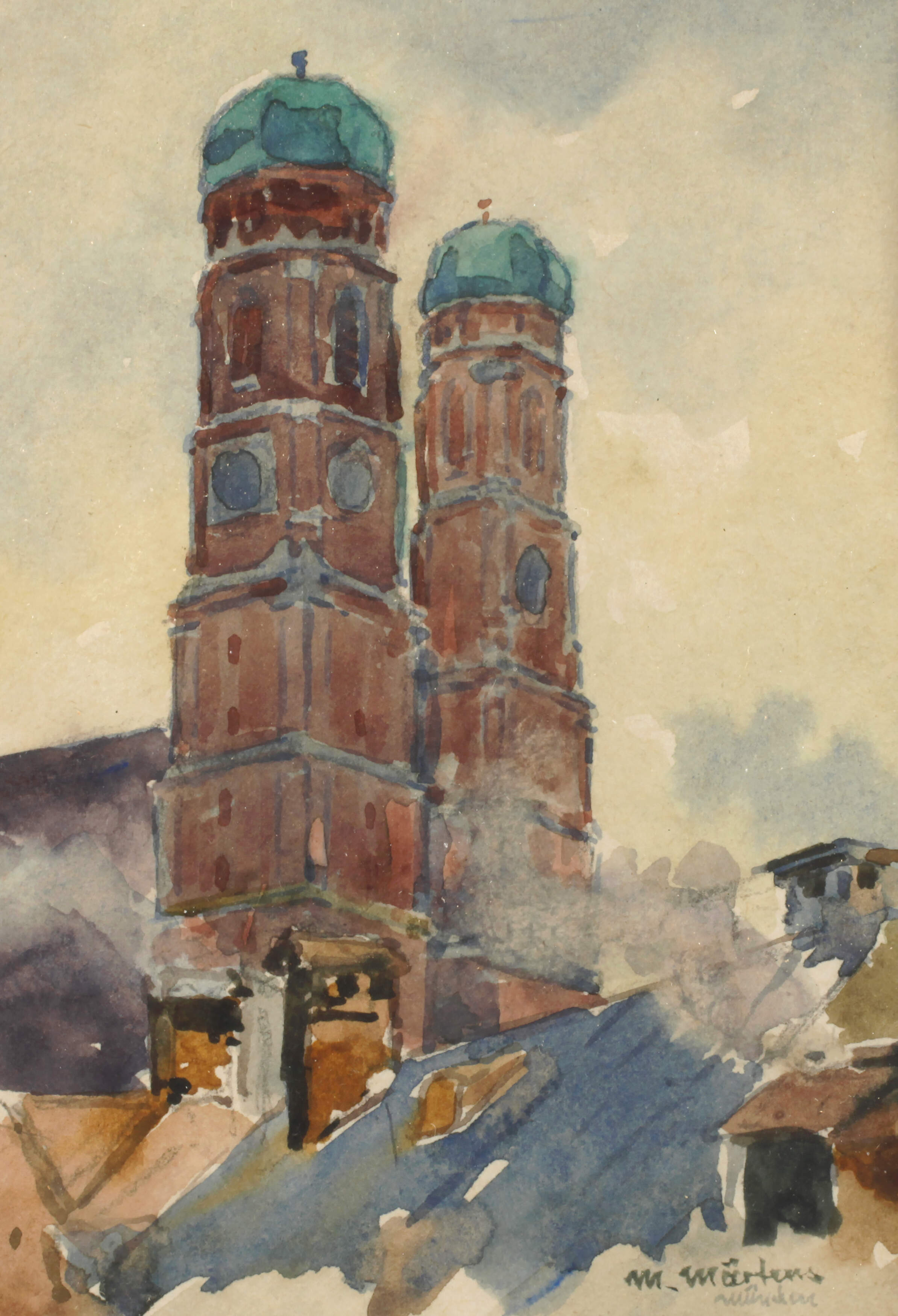 Max Märtens, Die Frauenkirche in München