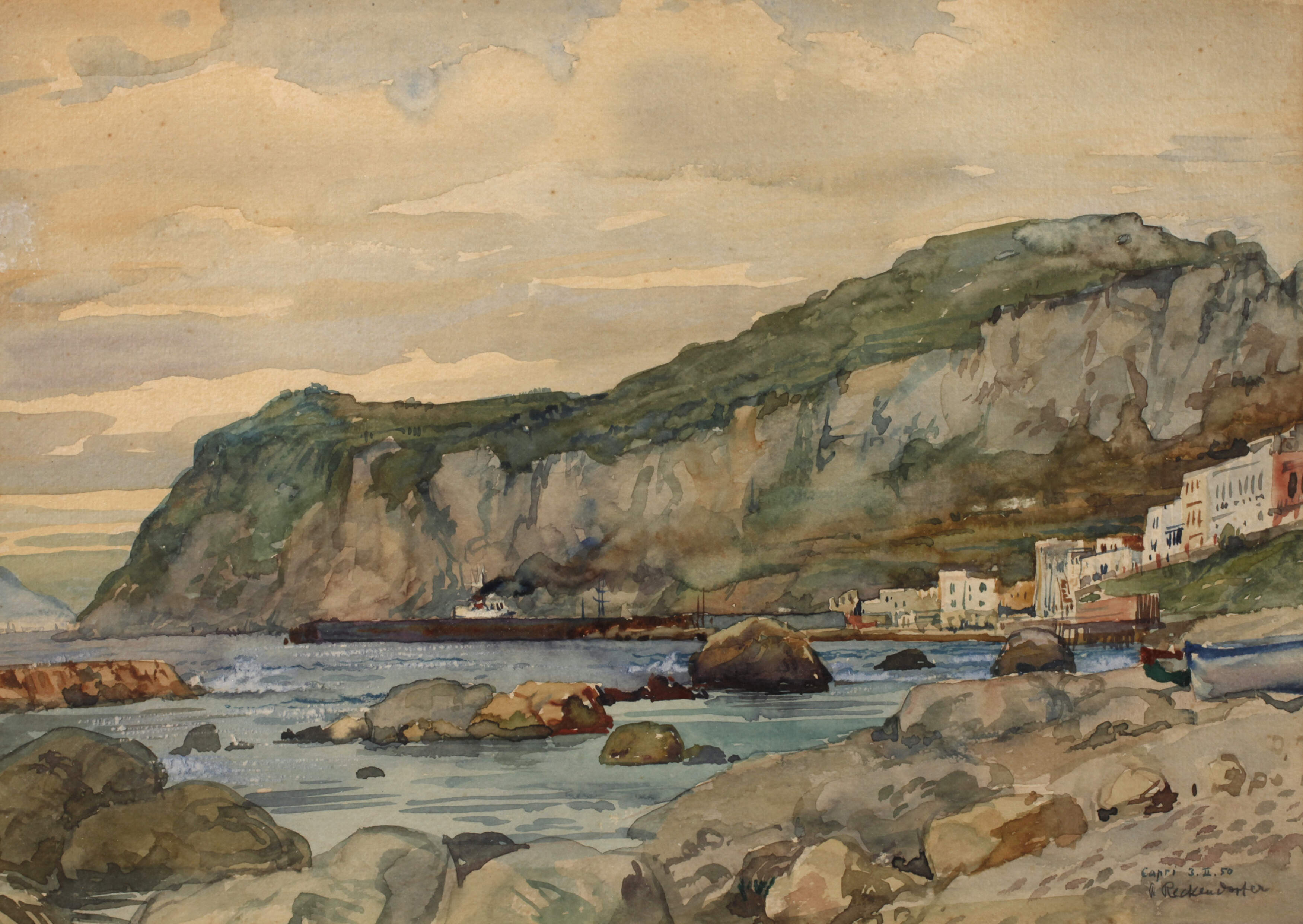 Paul Reckendorfer, "Capri"