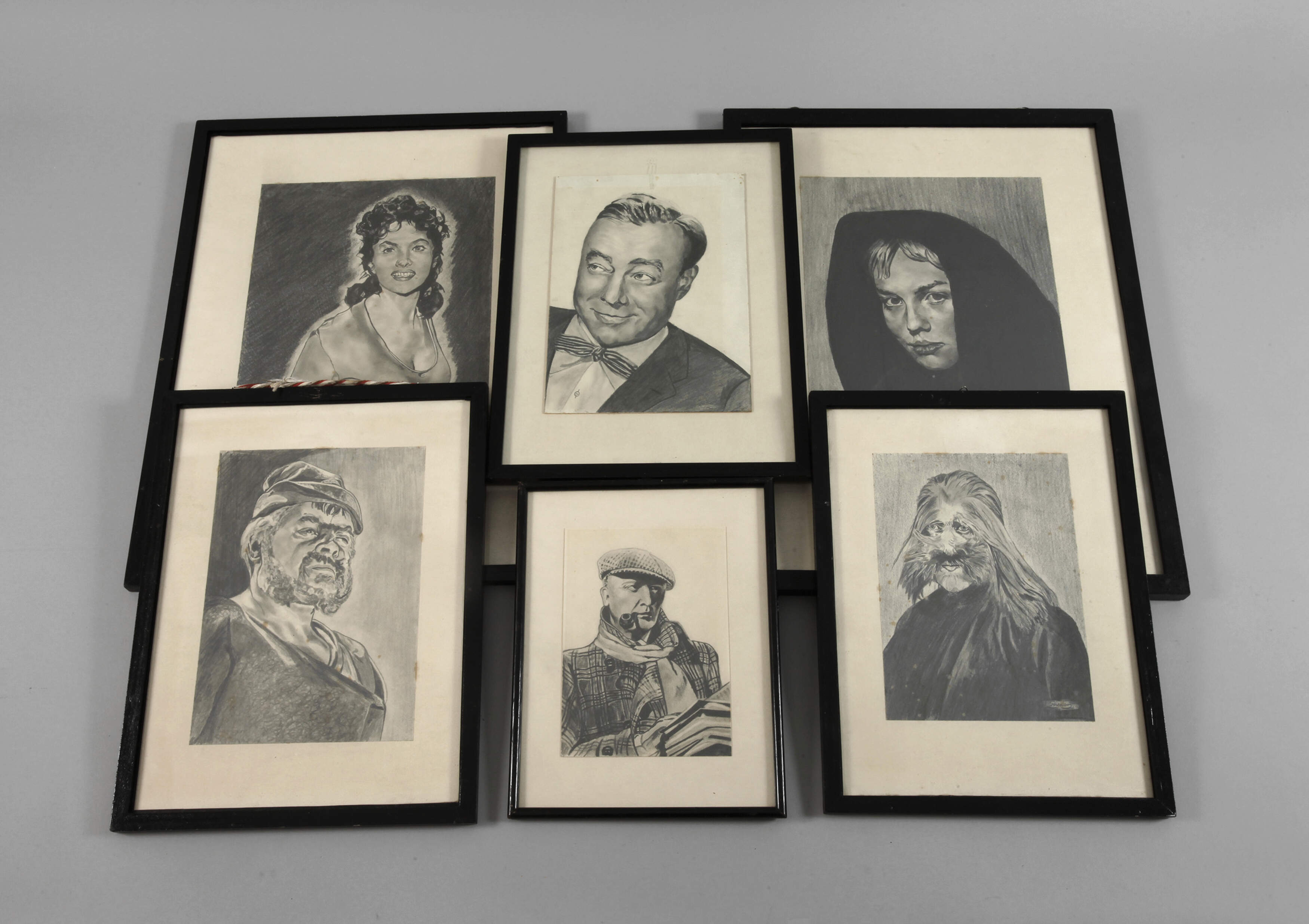 Rieder, Sechs Prominentenportraits