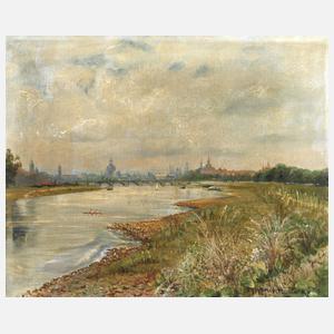 Marta Henckel-Pillnay, Blick auf Dresden