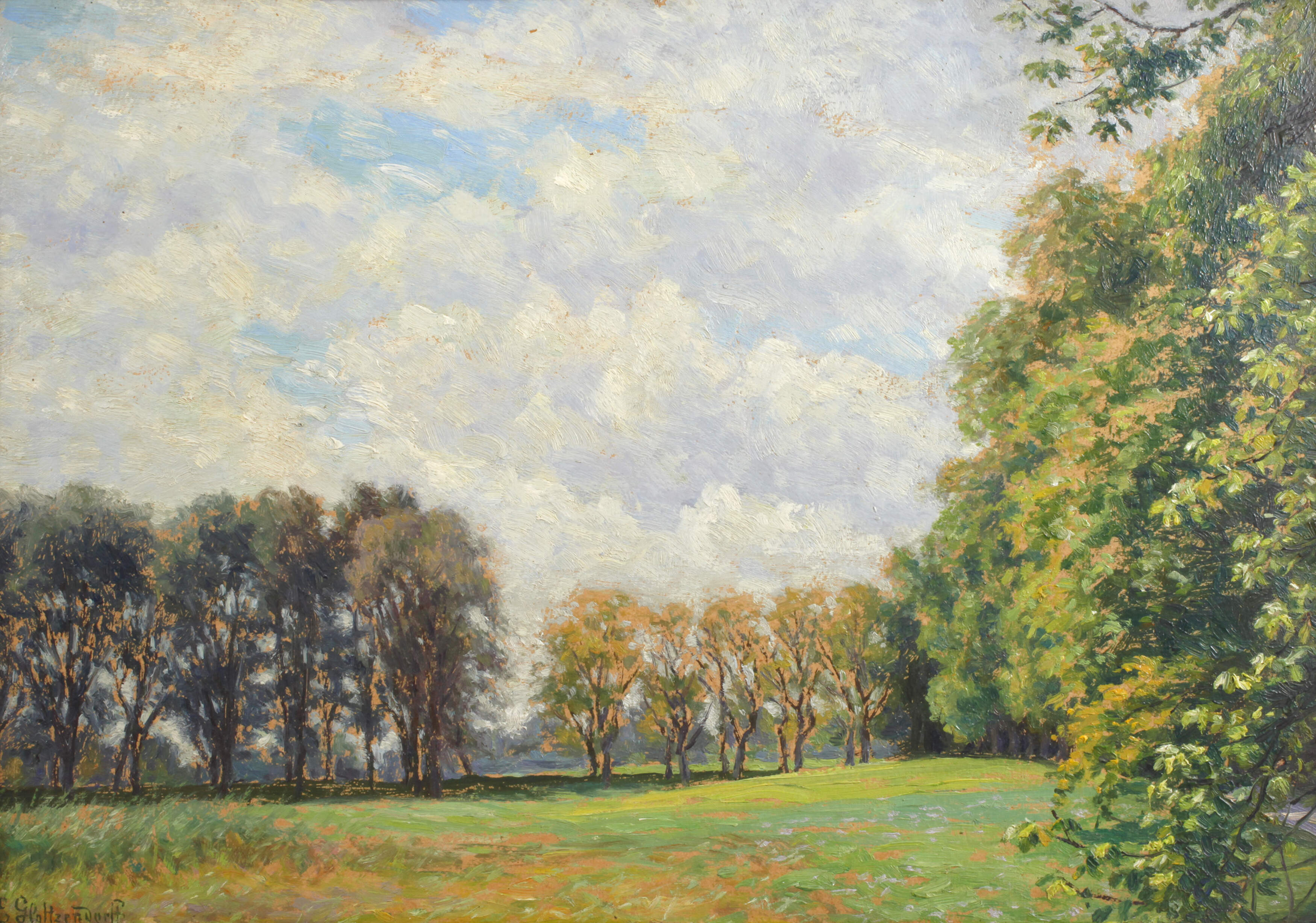 Egon Graf von Holtzendorff, Sommerlandschaft