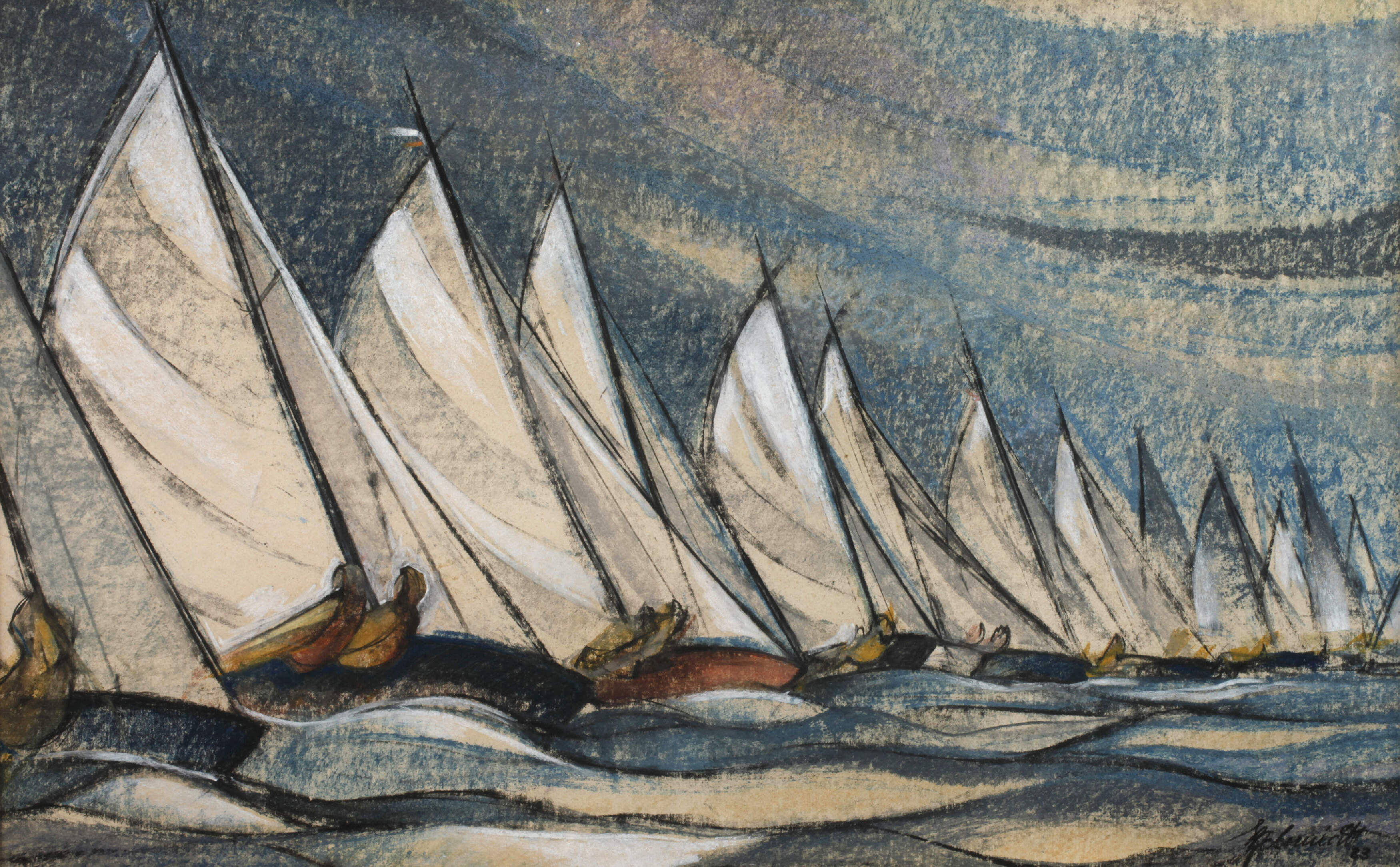 Martin Schmidt, "Regatta"