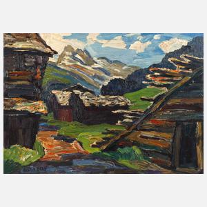 Fredo Bley, Sommerliche Hochgebirgslandschaft