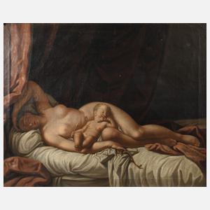 Schlummernde Venus mit Amor