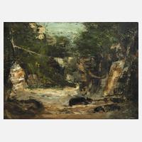 Gustave Courbet, “Wildbach”111