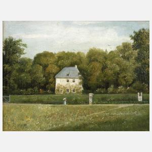 Louis Preller, attr., Weimar Goethes Gartenhaus