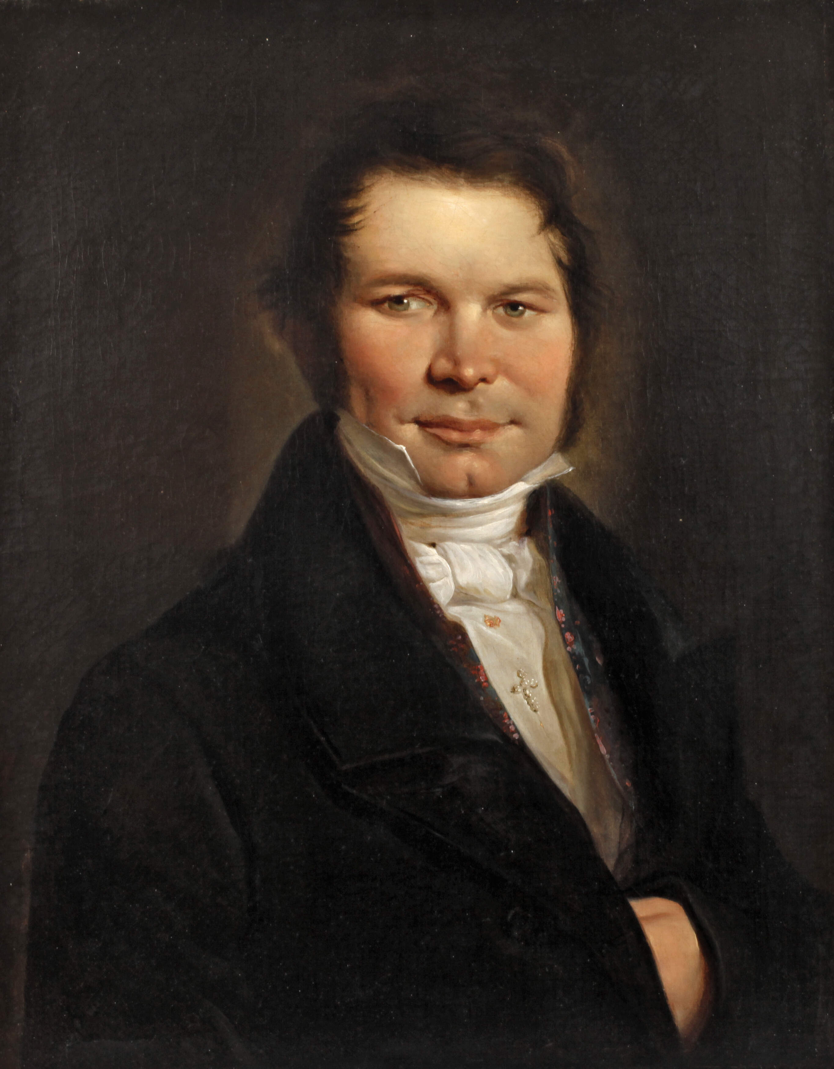 Herrenportrait Biedermeier