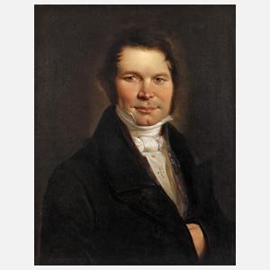 Herrenportrait Biedermeier