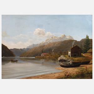 Norwegische Fjordlandschaft