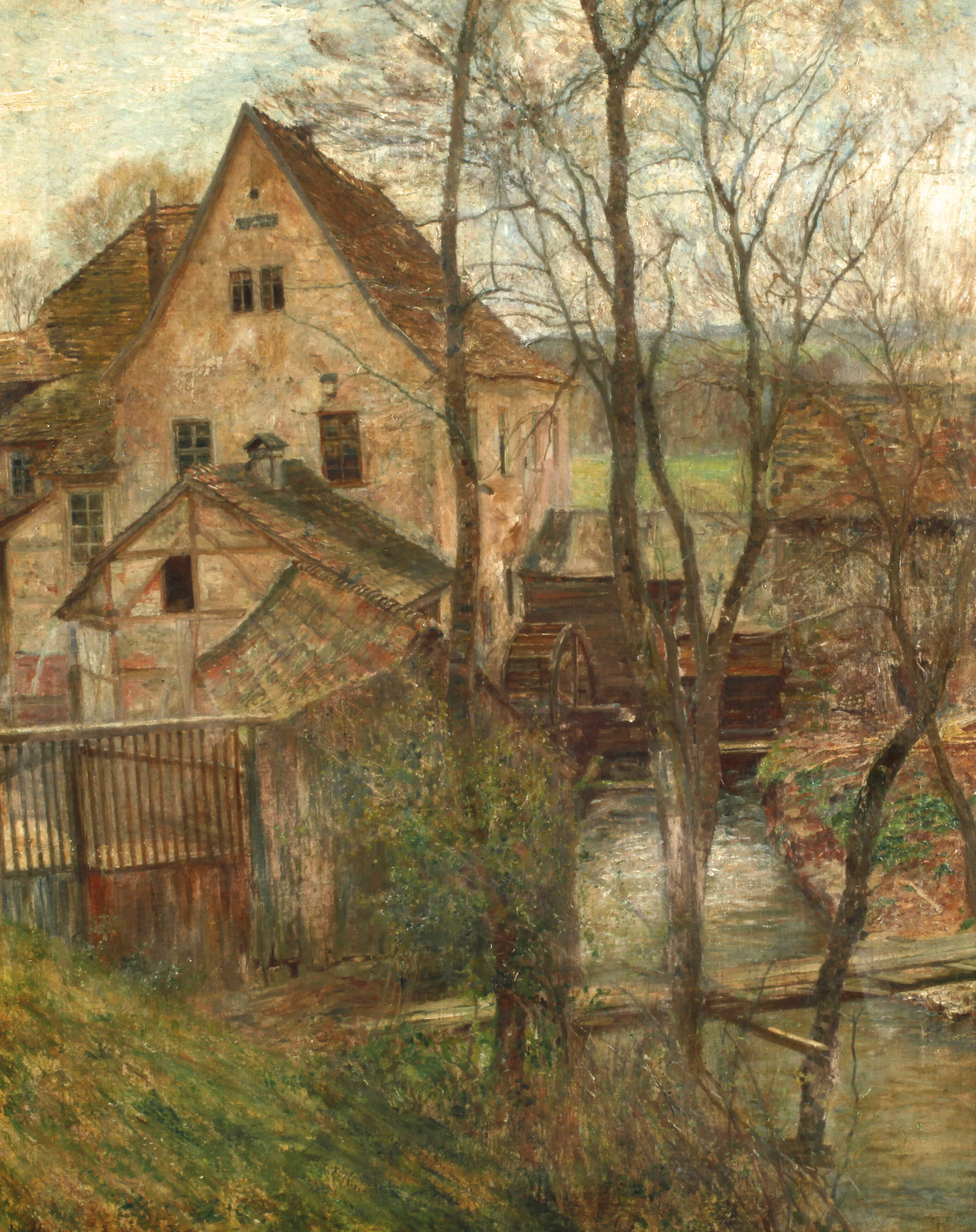 Max Merker, "Walkmühle bei Weimar"