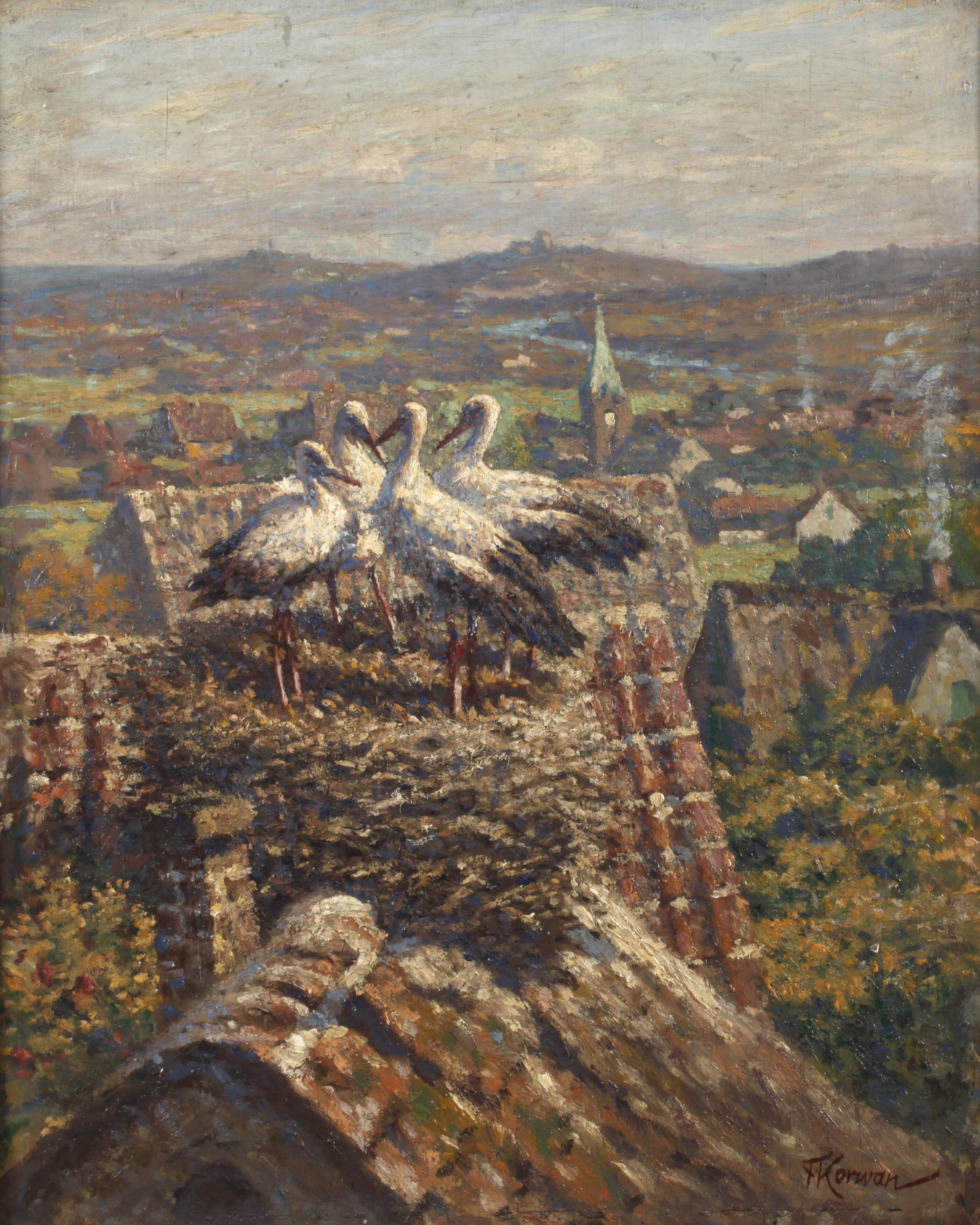 Franz Korwan, "Reisepläne"