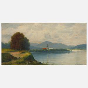 Carl Siegmund Luber, Chiemsee mit Fraueninsel