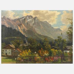 Carl Müller-Baumgarten, Blick auf die Zugspitze