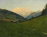 Emil Rau, Sommerabend auf der Alm