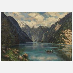 Eugen Rummel, Ansicht Königssee