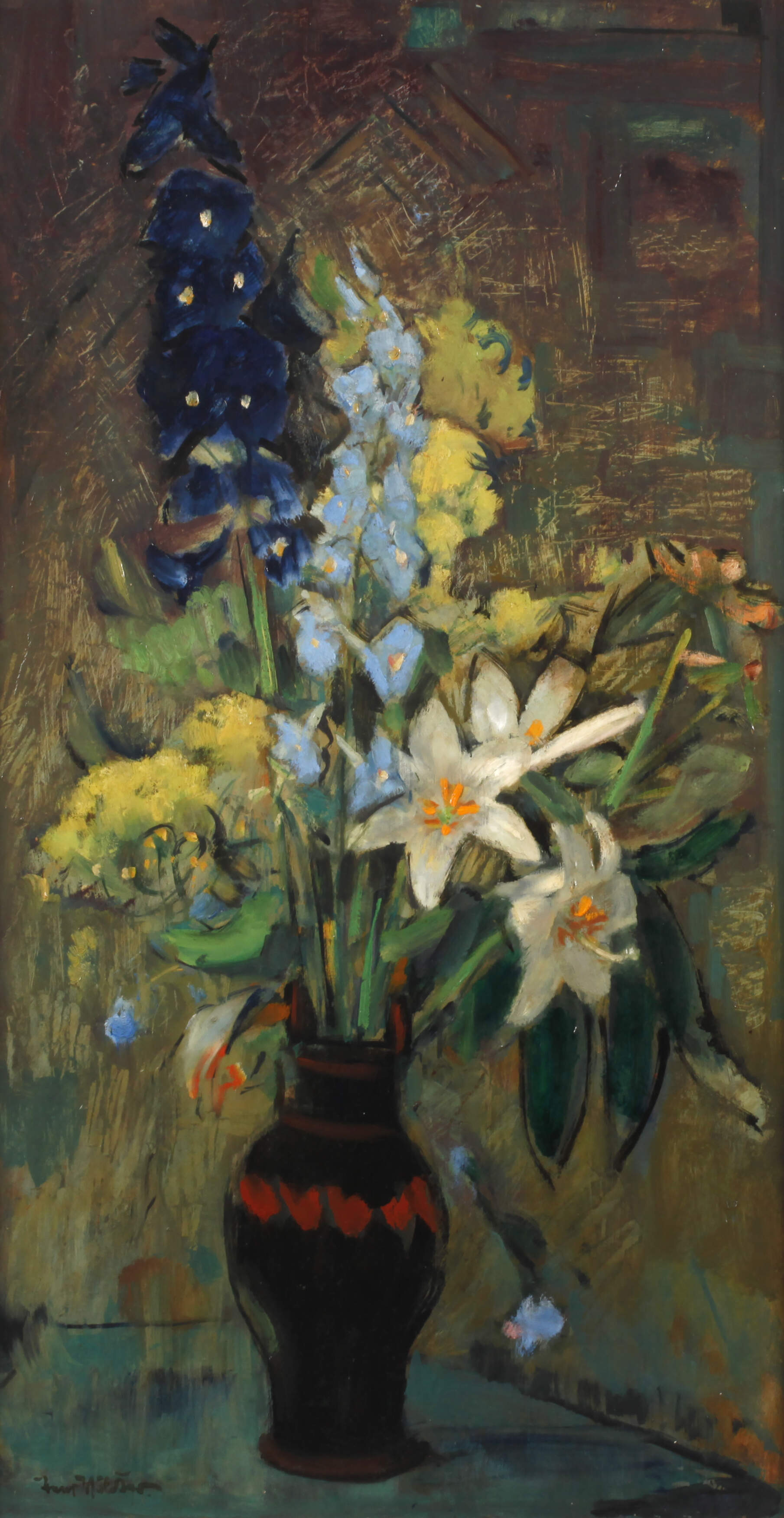 Hans Völcker, "Rittersporn und Lilien"