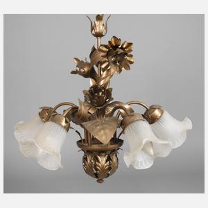 Florale Deckenlampe