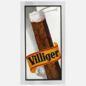 Werbeschild "Villiger"