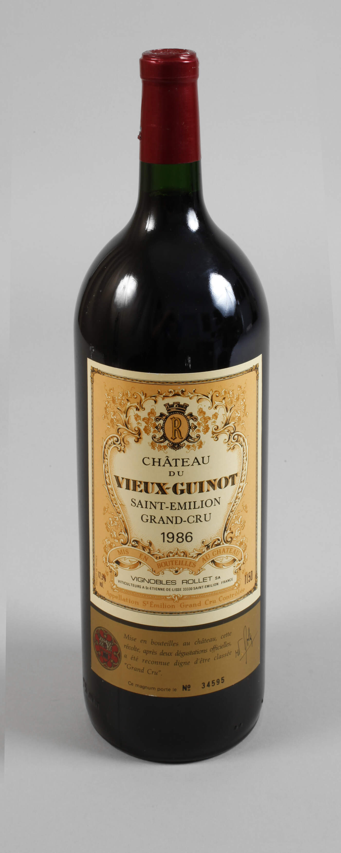 Magnumflasche Rotwein