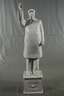 Riesige Blanc-de-Chine-Figur Mao Zedong (1893-1976) 毛泽东