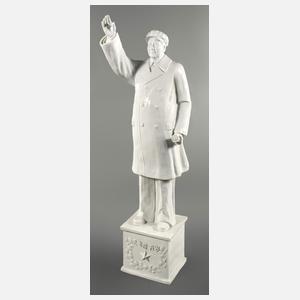 Riesige Blanc-de-Chine-Figur Mao Zedong (1893-1976) 毛泽东