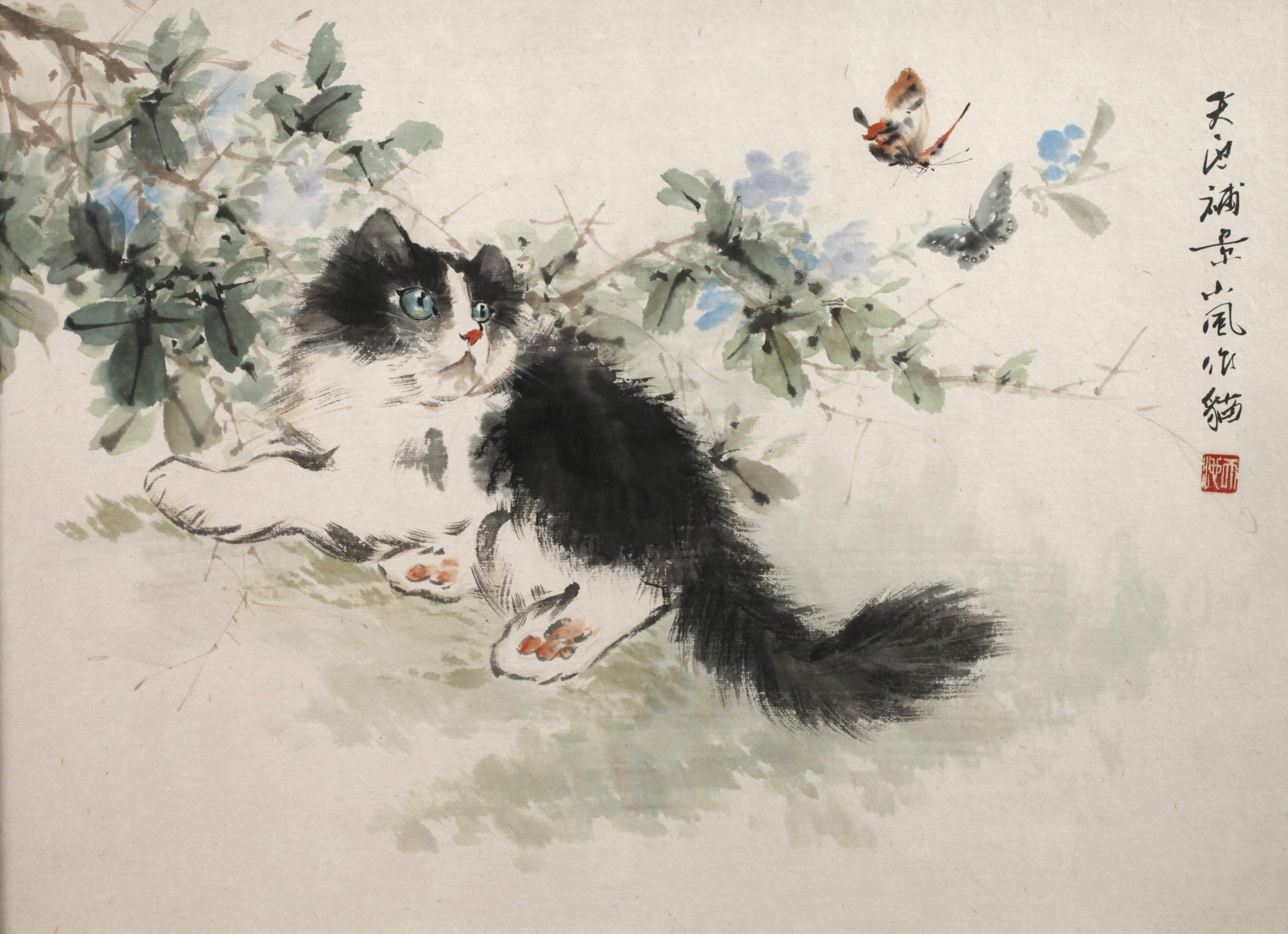 Liu Jiyou attr., Katzenbilnis