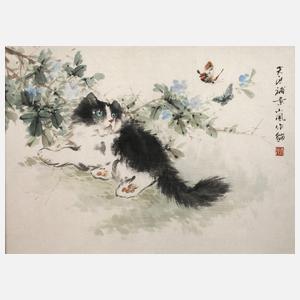 Liu Jiyou attr., Katzenbilnis