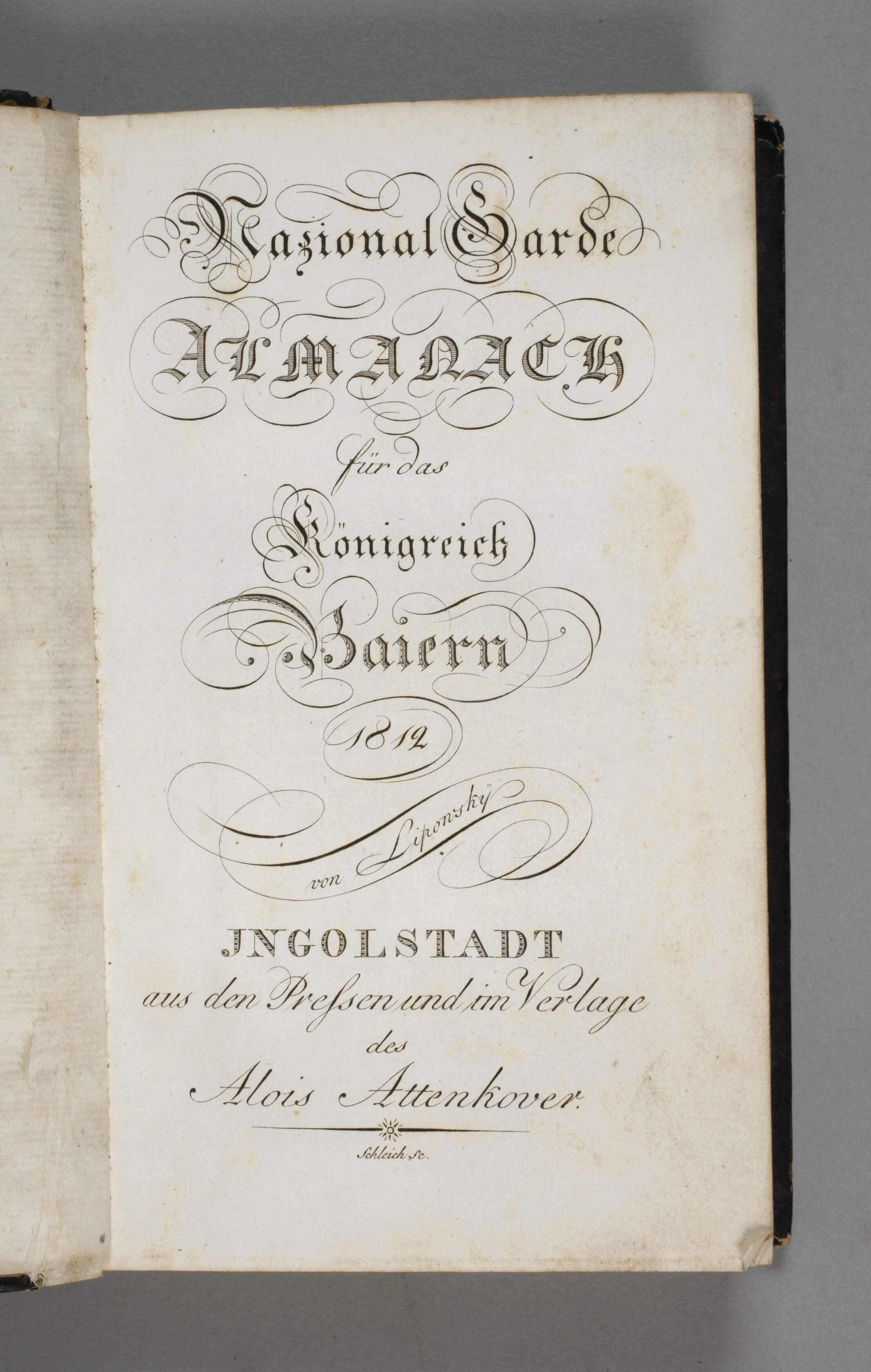 Nationalgarde Almanach 1812