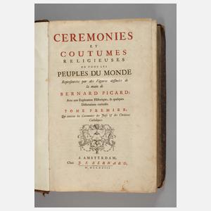 Ceremonies et Coutumes Religieuses 1723