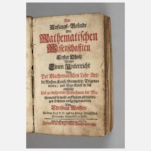 Wolffens Mathematische Wissenschaften 1710