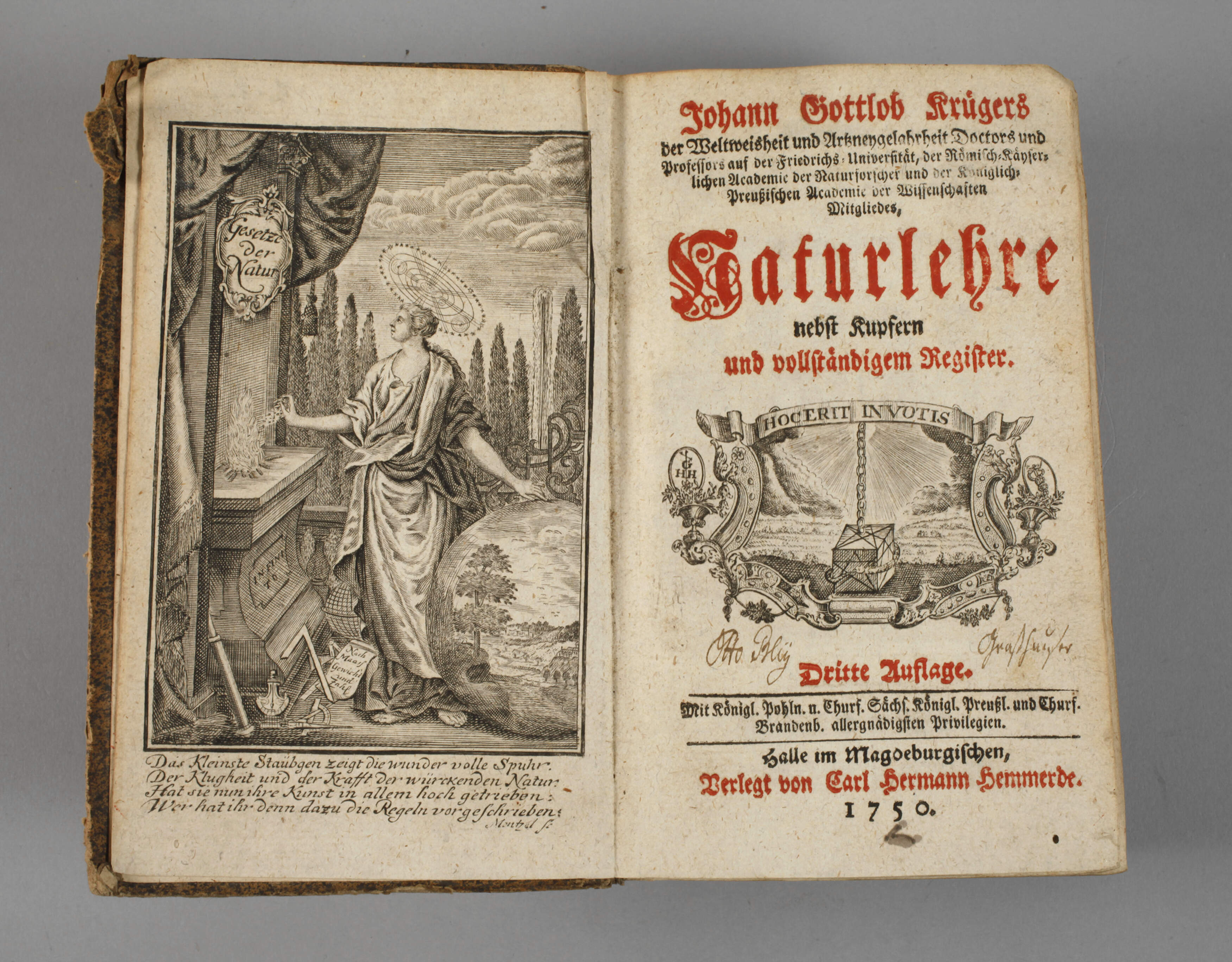 Naturlehre 1750