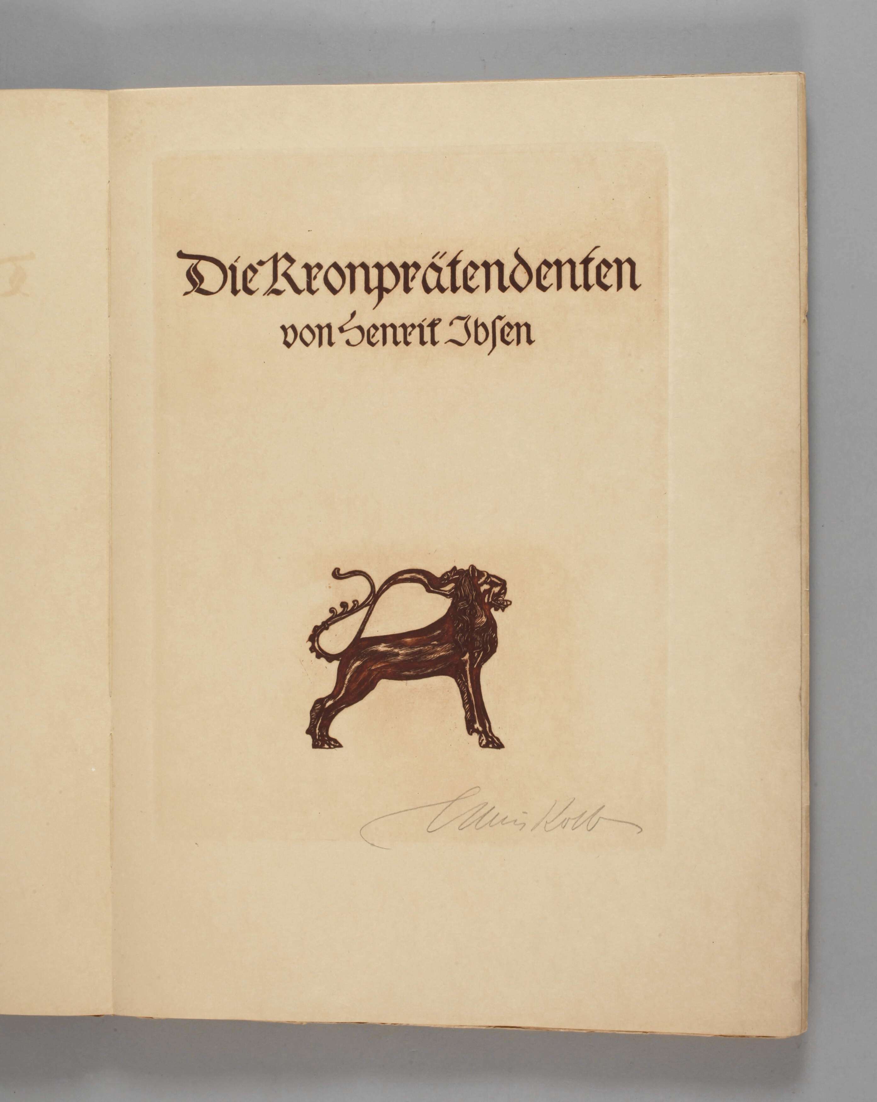 Die Kronprätendenten 1911