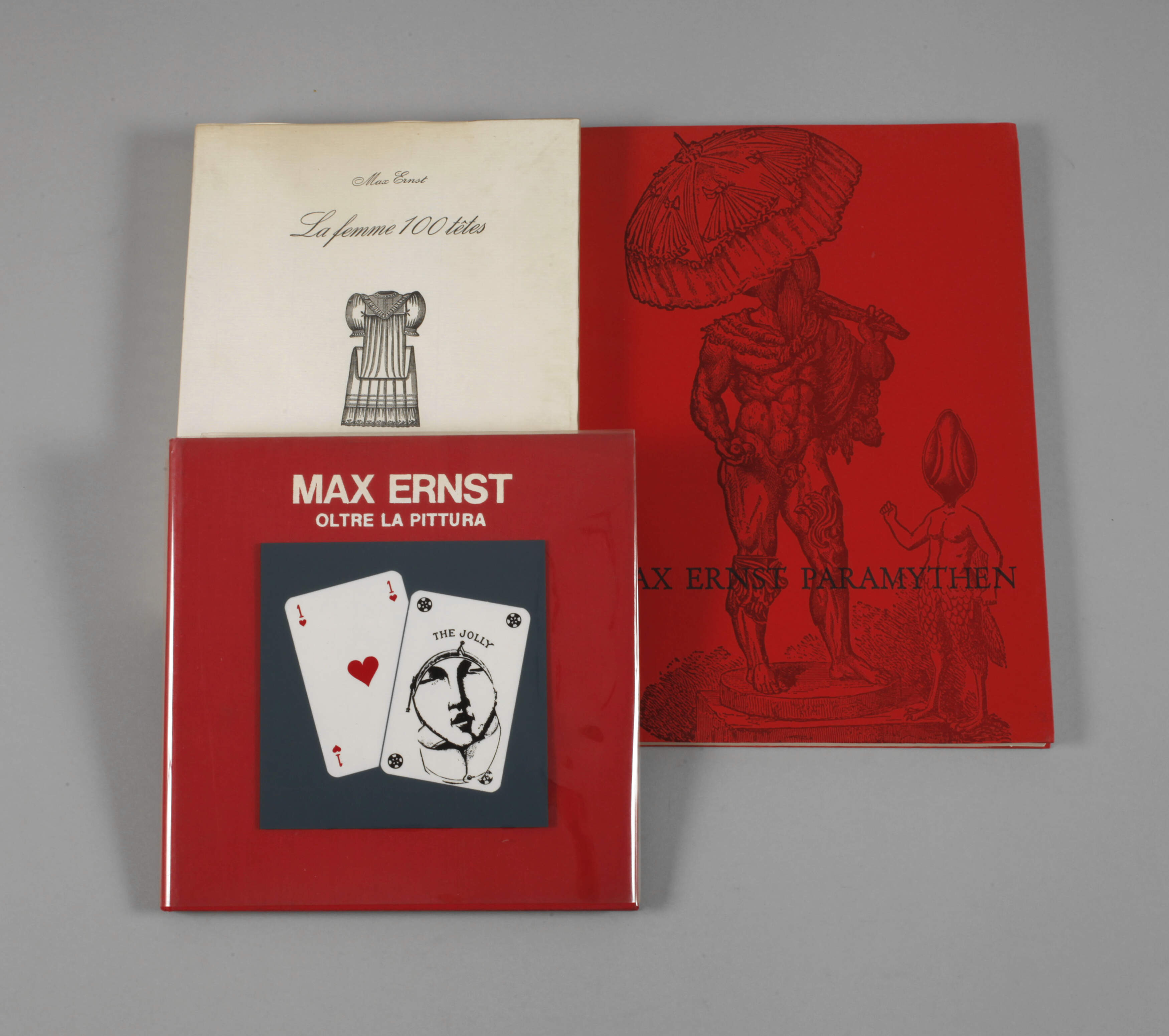 Drei Bücher Max Ernst