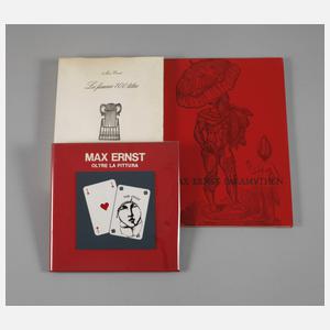 Drei Bücher Max Ernst