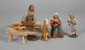 Marolin Set Krippenfiguren "Haus Nazareth"