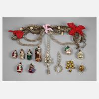 Konvolut Christbaumschmuck111