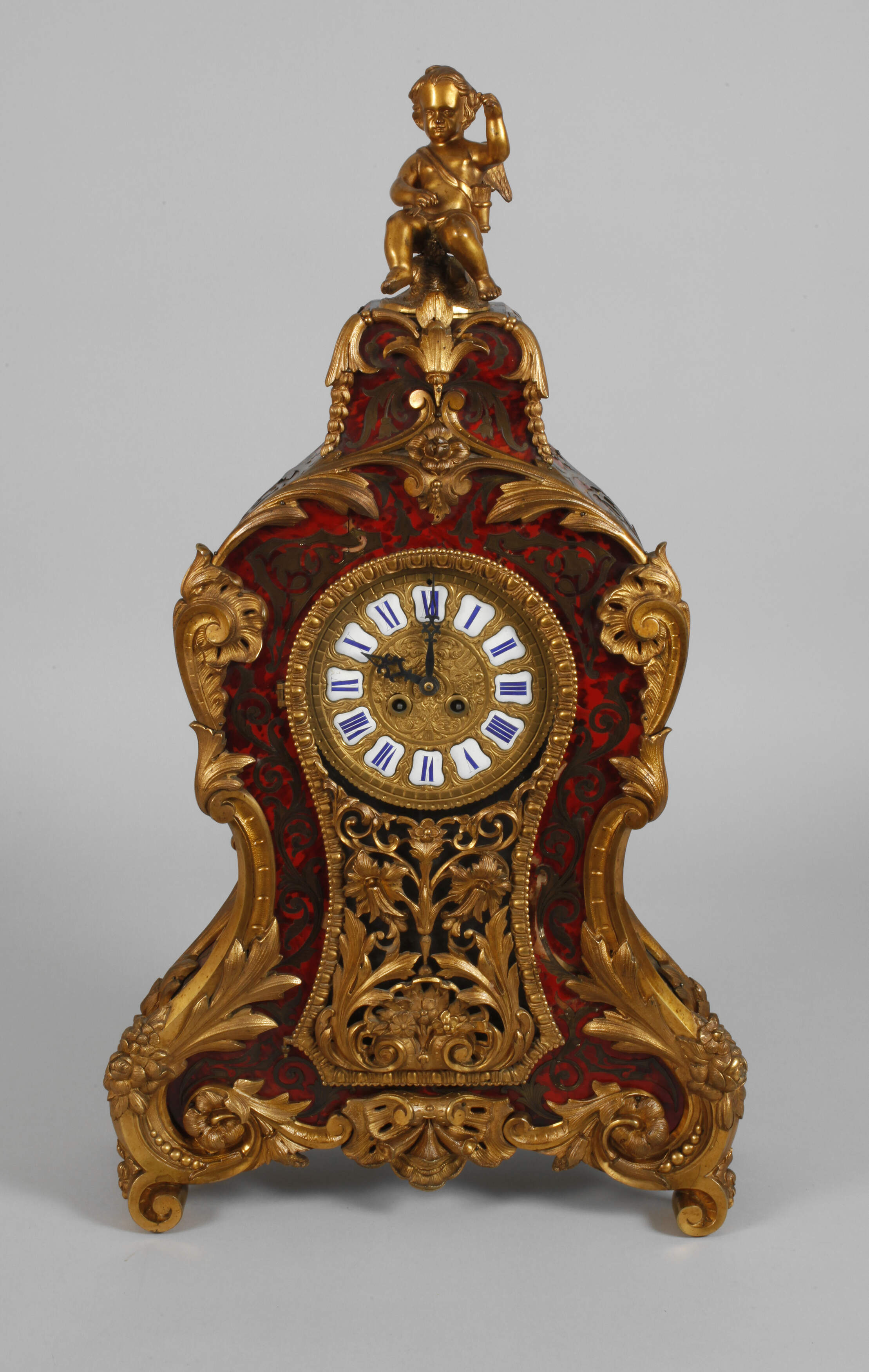 Große Louis XV. Boulle-Pendule