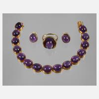 Schmuckset mit Amethysten111