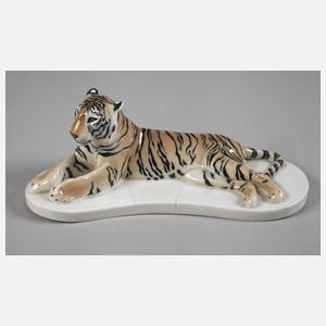 Meissen liegender "Tiger"