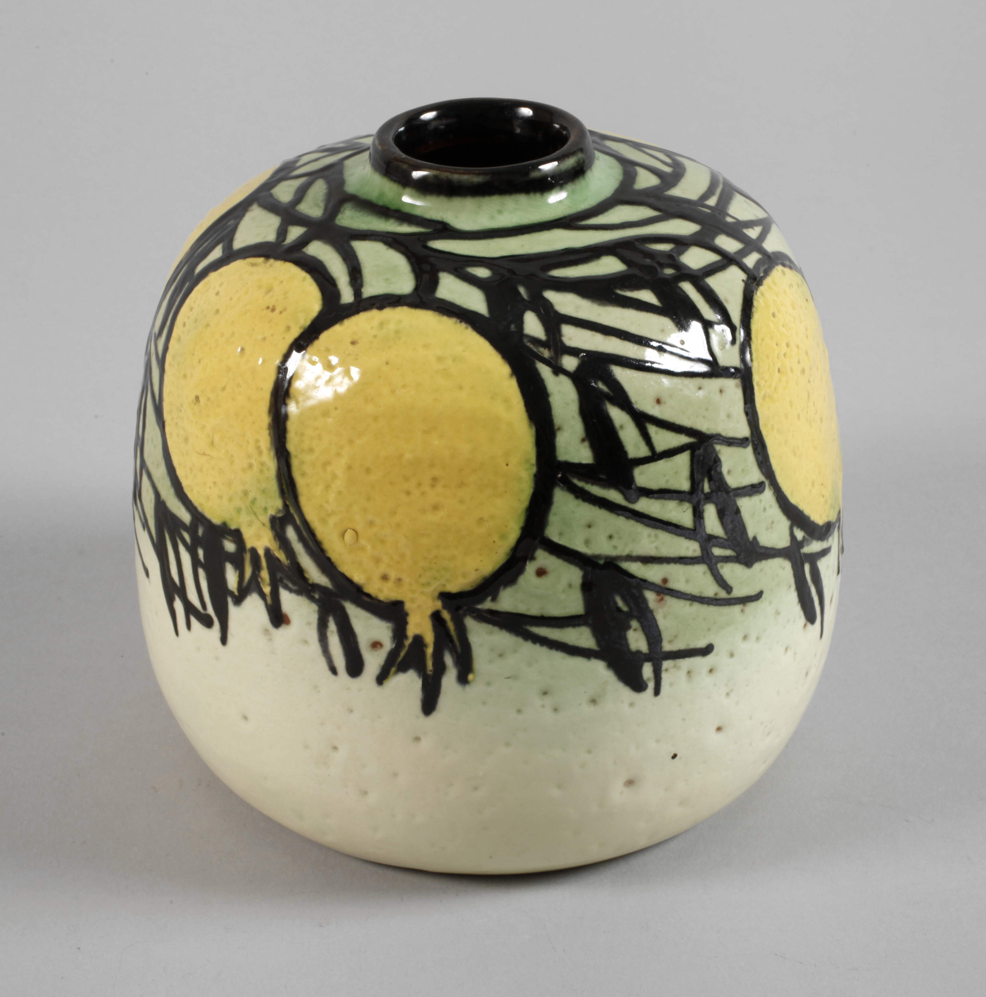 Max Laeuger Vase "Zitronen"