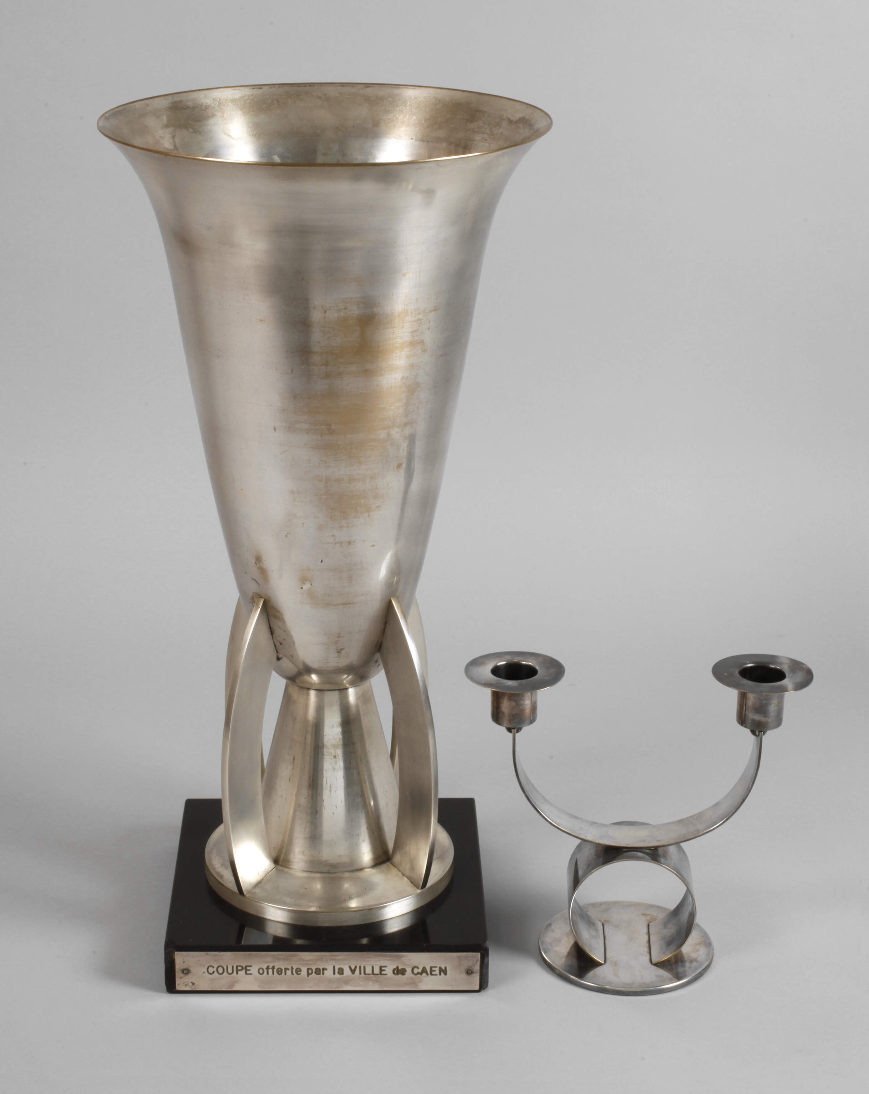 Großer Pokal WMF und Leuchter