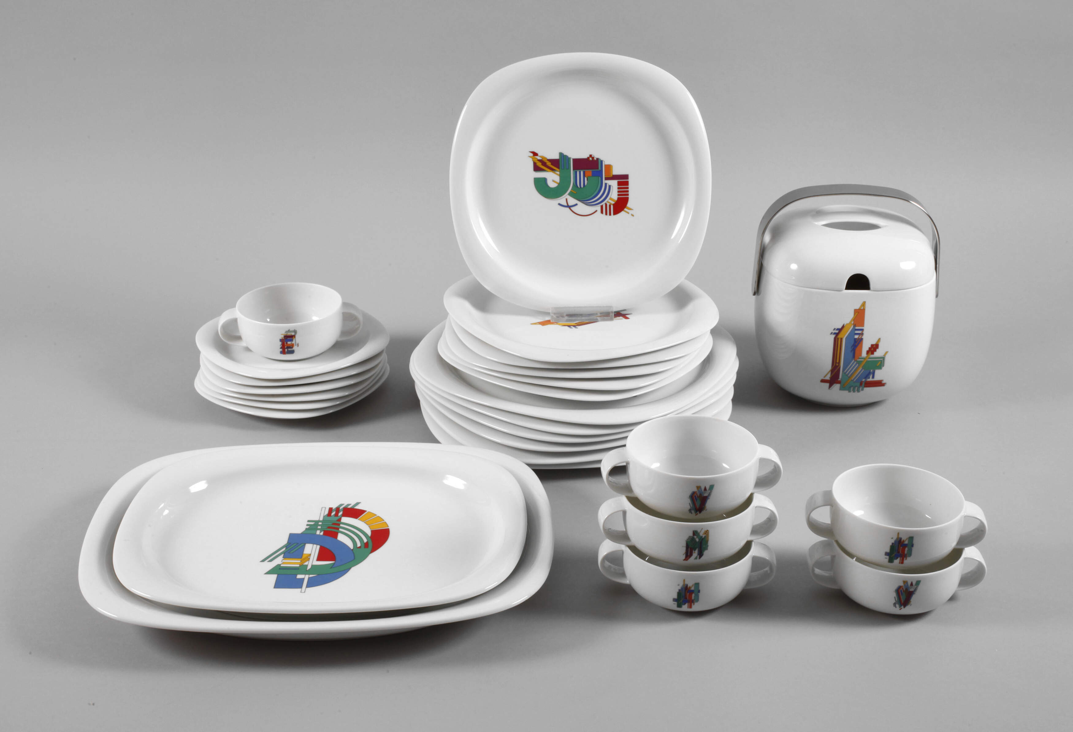 Rosenthal Speiseservice "Suomi/Alphabet"