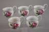 Meissen Kaffeeservice "Schwanenhals/Rote Rose"