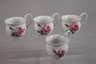 Meissen Kaffeeservice "Schwanenhals/Rote Rose"