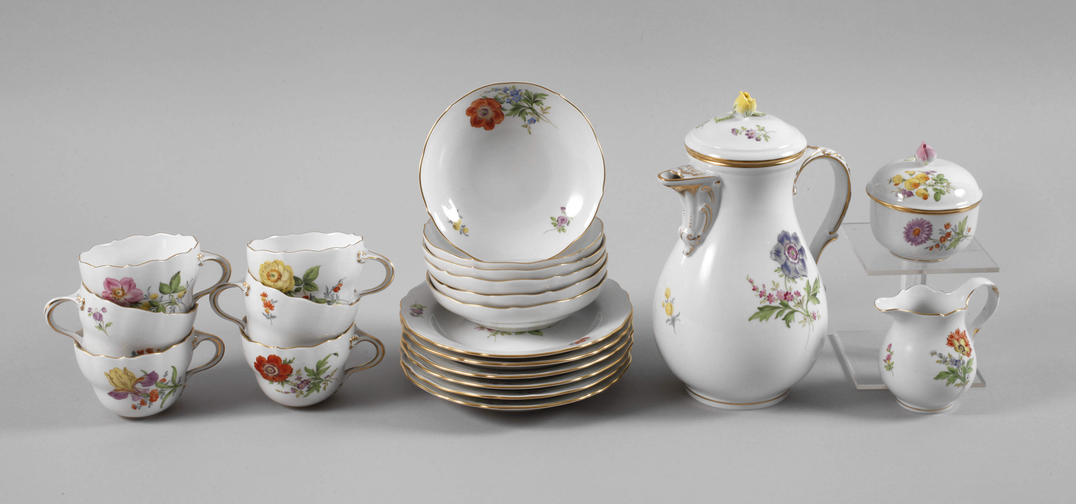 Meissen Kaffeeservice "Blume 2"