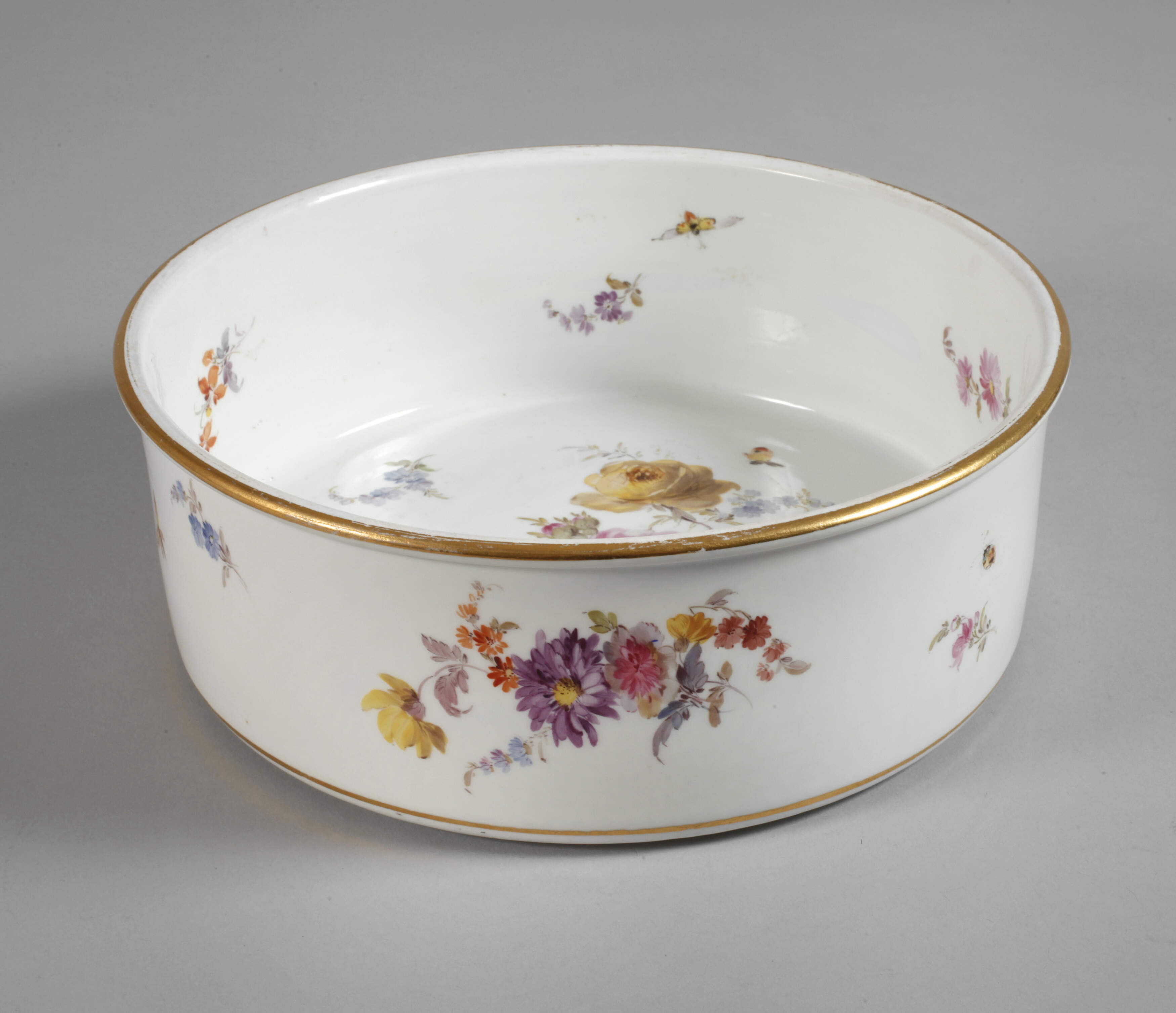 Meissen Schale "Blumen und Insekten"